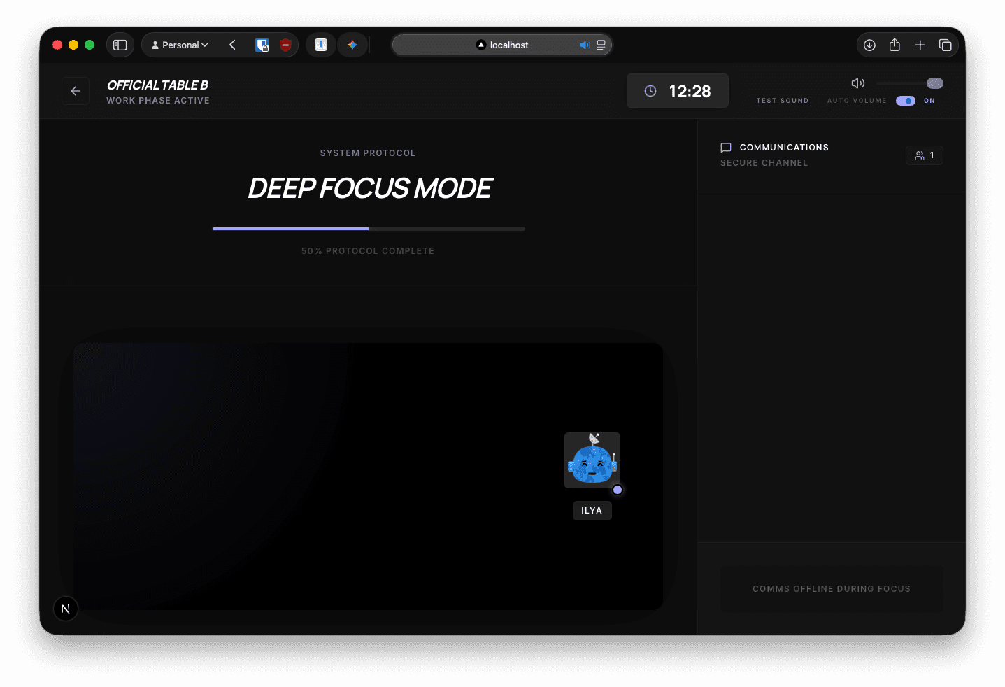 Focus Table - Focus Room